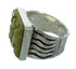 Southwest Turquoise Inlay Genuine Sterling Silver Ring Size 6 QX69143